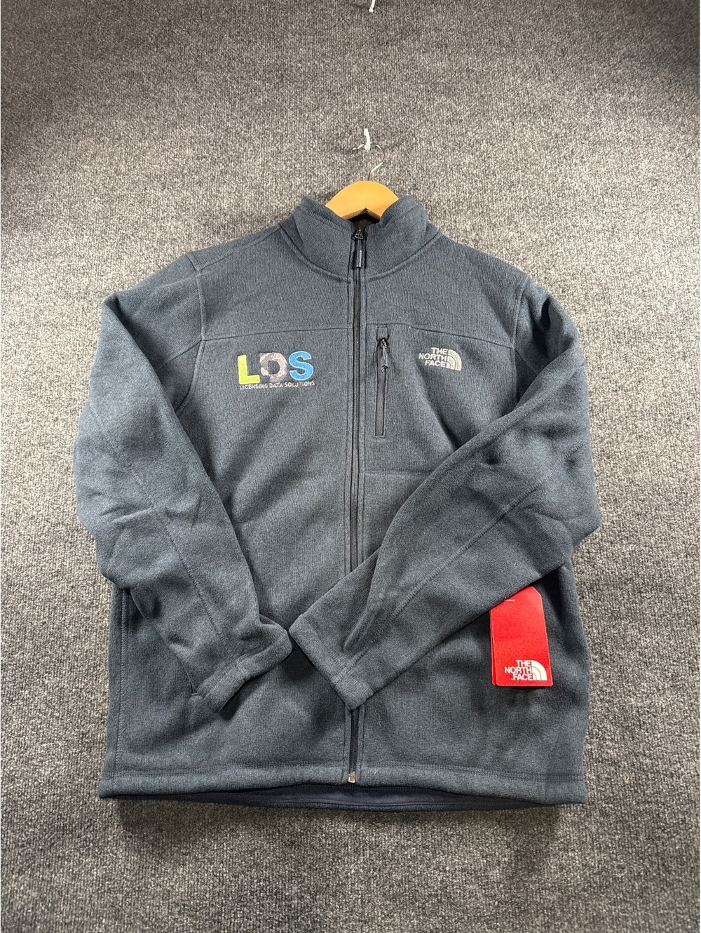 The North Face LDS Licensing Data Solutions Full Zip Fleece Jacket Men’s Large